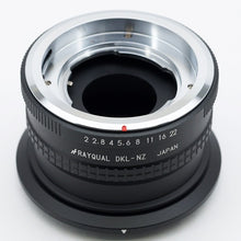 Load image into Gallery viewer, Rayqual Lens Mount Adapter for Deckel Lens to Nikon Z-Mount Camera Made in Japan DKL-NZ