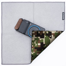 Load image into Gallery viewer, EASY WRAPPER Special Cloth without tapes, buttons, zippers Digital Green Camouflage