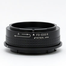 Load image into Gallery viewer, Rayqual Lens Mount Adapter for Canon FD lens to Canon RF-Mount Camera Made in Japan FD-EOSR