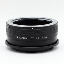 Load image into Gallery viewer, Rayqual Lens Mount Adapter for Contax/Yashica Lenses to Leica L-Mount Camera Made in Japan  CY-LA