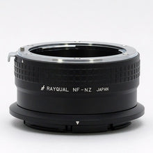 Load image into Gallery viewer, Rayqual Lens Mount Adapter for Nikon F Lens to Nikon Z-Mount Camera Made in Japan NF-NZ