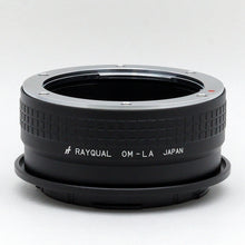 Load image into Gallery viewer, Rayqual Lens Mount Adapter for Olympus OM Lens to Leica L-Mount Camera Made in Japan  OM-LA