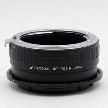 Load image into Gallery viewer, Rayqual Lens Mount Adapter for Nikon F lens to Canon RF-Mount Camera Made in Japan NF-EOSR