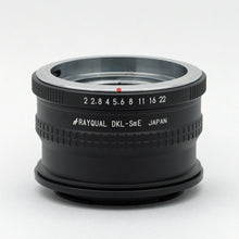 Load image into Gallery viewer, Rayqual Lens Mount Adapter for Deckel lens to Sony E-Mount Camera Made in Japan  DKL-SaE