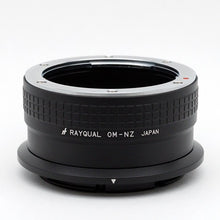将图片加载到图库查看器,Rayqual 卡口适配器适用于奥林巴斯 OM 镜头至尼康 Z 机身日本制造 OM-NZ
