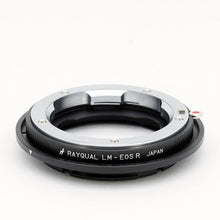 Load image into Gallery viewer, Rayqual Lens Mount Adapter for Leica M lens  to Canon RF-Mount Camera Made in Japan LM-EOSR