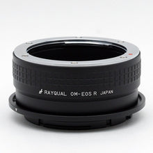 Load image into Gallery viewer, Rayqual Lens Mount Adapter for Olympus OM lens to Canon RF-Mount Camera Made in Japan OM-EOSR
