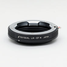 Load image into Gallery viewer, Rayqual Lens Mount Adapter for Leica M lens to Canon EF-M-Mount Camera Made in Japan  LM-EF M