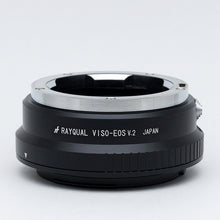 Load image into Gallery viewer, Rayqual Lens Mount Adapter for Leica VISOFLEX II/III Lens to Canon EOS Camera VISO-EOS