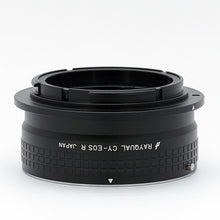 Load image into Gallery viewer, Rayqual Lens Mount Adapter for Contax / Yashica lens to Canon RF-Mount Camera  Made in Japan CY-EOSR