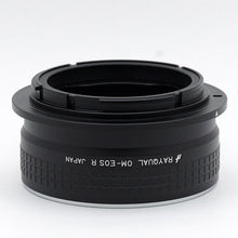 Load image into Gallery viewer, Rayqual Lens Mount Adapter for Olympus OM lens to Canon RF-Mount Camera Made in Japan OM-EOSR