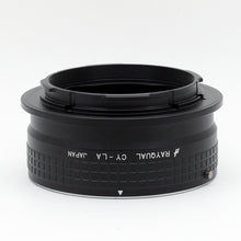 Load image into Gallery viewer, Rayqual Lens Mount Adapter for Contax/Yashica Lenses to Leica L-Mount Camera Made in Japan  CY-LA