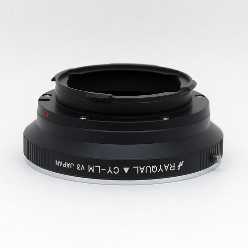 Rayqual Lens Mount Adapter for Contax/Yaxhika lens to Leica M-Mount Camera  Made in Japan CY-LM