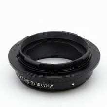 Load image into Gallery viewer, Rayqual Lens Mount Adapter for Nikon S/ Contax C Lens (outer claw )  to Leica L-Mount Camera Made in Japan / SC-LA