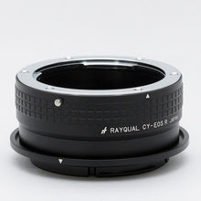 Load image into Gallery viewer, Rayqual Lens Mount Adapter for Contax / Yashica lens to Canon RF-Mount Camera  Made in Japan CY-EOSR