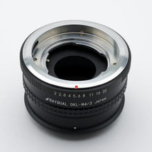 Load image into Gallery viewer, Rayqual Lens Mount Adapter for Deckel lens to Micro Four Thirds Camera Made in Japan  DKL-M4/3