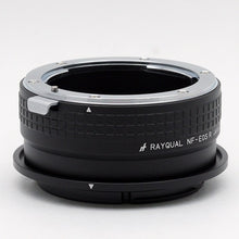 Load image into Gallery viewer, Rayqual Lens Mount Adapter for Nikon F lens to Canon RF-Mount Camera Made in Japan NF-EOSR