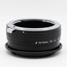 将图片加载到图库查看器,Rayqual 卡口适配器适用于尼康 F 镜头到徕卡 L 机身日本制造 NF-LA