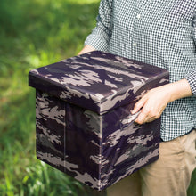 Load image into Gallery viewer, Camouflage Storage Stool