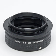 将图片加载到图库查看器,Rayqual 安装适配器,适用于 Minolta MD 镜头至 Leica L 机身 日本制造 MD-LA