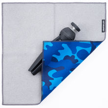 Load image into Gallery viewer, EASY WRAPPER Special Cloth without tapes, buttons, zippers Blue & Camouflage