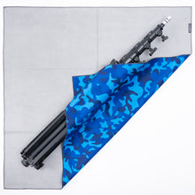 Load image into Gallery viewer, EASY WRAPPER Special Cloth without tapes, buttons, zippers Blue & Camouflage