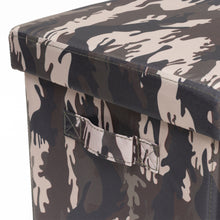 Load image into Gallery viewer, Camouflage Storage Stool