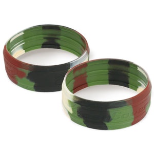 Lens Ring 2PCS SET 5 colors Black, White, Red, Yellow, Camouflage