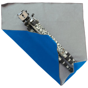 EASY WRAPPER Special Cloth without tapes, buttons, zippers. [Blue 4sizes]