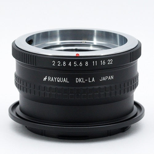 Rayqual Lens Mount Adapter for Deckel Lens to Leica L-Mount Camera Made in Japan DKL-LA