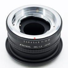 将图片加载到图库查看器，Rayqual Lens Mount Adapter for Deckel Lens to Leica L-Mount Camera Made in Japan DKL-LA
