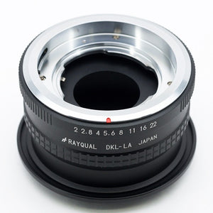 Rayqual Lens Mount Adapter for Deckel Lens to Leica L-Mount Camera Made in Japan DKL-LA