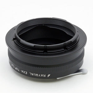 Rayqual 安装适配器，适用于 EXAKTA/Topcon 镜头至 Leica L 机身 日本制造 EXA-LA