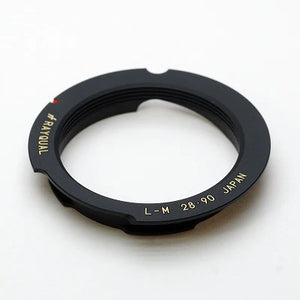 Rayqual Lens Mount Adapter for L39 screw mount Lens to Leica M-Mount Camera (M to L)