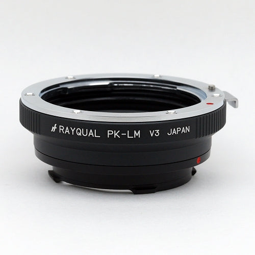 Rayqual Lens Mount Adapter for PENTAX K lens to Leica M-Mount Camera Made in Japan  PK-LM