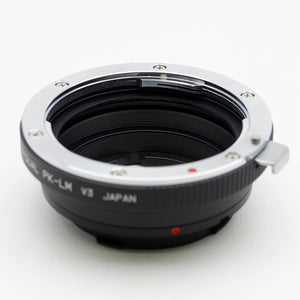 Rayqual Lens Mount Adapter for PENTAX K lens to Leica M-Mount Camera Made in Japan  PK-LM