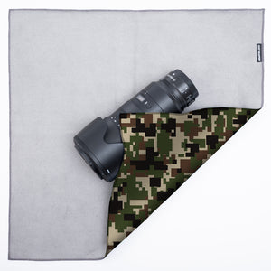 EASY WRAPPER Special Cloth without tapes, buttons, zippers Digital Green Camouflage