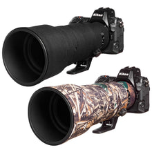 Load image into Gallery viewer, Lens cover for Nikon NIKKOR Z 400mm f/4.5 VR S Forest Camouflage
