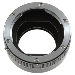 Rayqual Lens Mount Adapter for Contax/Yashika lens to Fujifilm X-Mount Camera  Made in Japan CY-FX