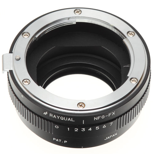 Rayqual 卡口适配器适用于尼康 F(G) 镜头至富士 X 机身日本制造 NFG-FX