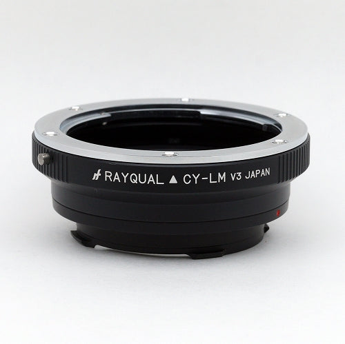 Rayqual 安装适配器，适用于 Contax/Yaxhika 镜头至徕卡 M 机身 日本制造 CY-LM