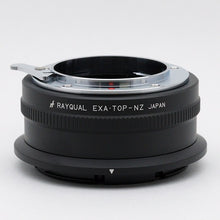 将图片加载到图库查看器，Rayqual 安装适配器，适用于 EXAKTA/Topcon 镜头至尼康 Z 机身 日本制造 EXA/TOP-NZ
