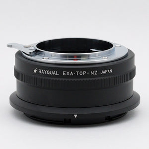 Rayqual 安装适配器，适用于 EXAKTA/Topcon 镜头至尼康 Z 机身 日本制造 EXA/TOP-NZ