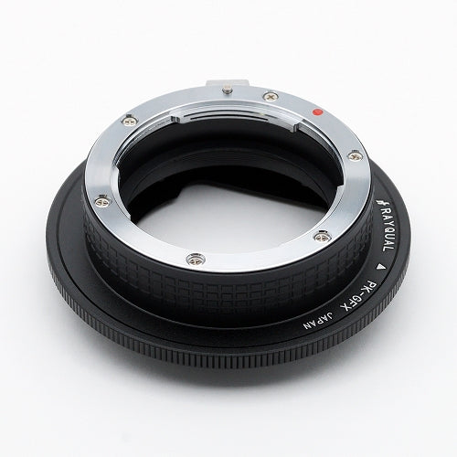 Rayqual Lens Mount Adapter for PENTAX PK lens to Fujifilm GFX