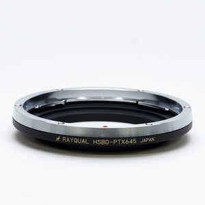 Rayqual Lens Mount Adapter for Hasselblad Lens( V system) to PENTAX 645 body Made in Japan  HS-P645