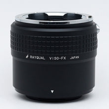 将图片加载到图库查看器，Rayqual 安装适配器适用于 Leica VISOFLEX II/III 镜头至 Fuji X 机身 Jaapn VISO-FX 制造
