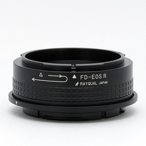 Rayqual Lens Mount Adapter for Canon FD lens to Canon RF-Mount Camera Made in Japan FD-EOSR