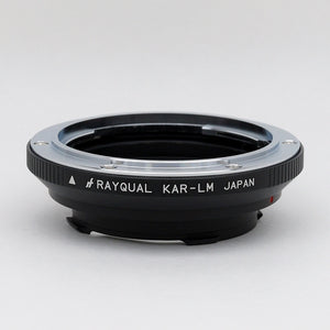 Rayqual Lens Mount Adapter for Konica AR lens to Leica M-Mount Camera Made in Japan KAR-LM