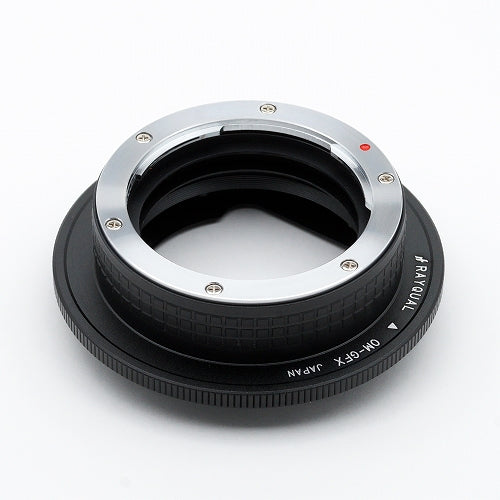 Rayqual Lens Mount Adapter for Olympus OM lens to Fujifilm GFX-Mount Camera Made in Japan  OM-GFX