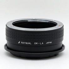 Load image into Gallery viewer, Rayqual Lens Mount Adapter for Olympus OM Lens to Leica L-Mount Camera Made in Japan  OM-LA
